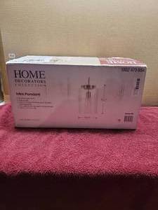 Lot of 2 Home Hanging Light Fixtures