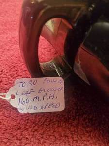 Toro Electric Leaf Blower