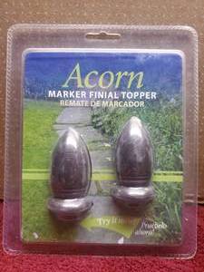 Acorn Marker Finial Toppers