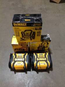 Lot of assorted Dewalt Power stations and chargers not tested customer returns see pictures