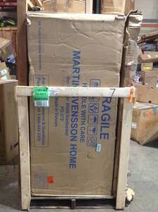 Pallet with assorted furniture and Home Decor Items some missing pieces see pictures