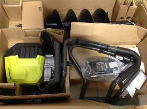 Ryobi 8 Cordless Auger not used see pictures