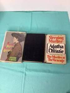 lot 21 image: 3 Agatha Christie Books, Novels, Hardcover