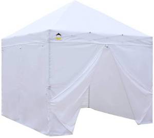 lot 342 image: Crown Shades  Pop up Instant Commercial Canopy Plus Wheeled Storage Bag