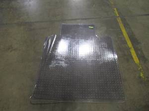 lot 337 image: Office Chair Mat Carpet Protector with Lip Studs 45 x 53 PVC