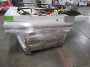 lot 409 image: WHOLESALE MIXED PALLET OF MISCELLANEOUS FURNITURE PARTS, BUILDING MATERIALS AND MORE