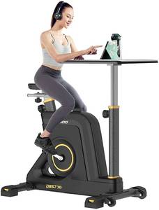lot 350 image: Magnetic Resistance Exercise Bike With Adjustable Desk Model Series 857 (Damage to BoxItem May Be Damaged)
