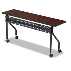 lot 360 image: Iceberg Enterprises Officeworks Mobile Training Table Model 68068 ( Damage To Box  Table May Have DamageMissing Parts)