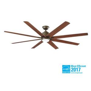 lot 354 image: Home Decorators Collection Kensgrove IndoorOutdoor Ceiling Fan YG493OD-EB (May Be Missing Parts)