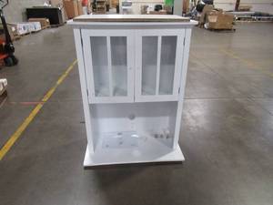 lot 358 image: HOMCOM Kitchen Buffet Hutch TOP ONLY (Scratch & Dent)