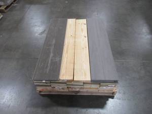lot 362 image: WHOLESALE PALLET OF 2 in. x 8 in. x 4 ft. #2 PRIME CEDAR-TONE GROUND CONTACT PRESSURE-TREATED LUMBER AND COMPOSITE DECKING