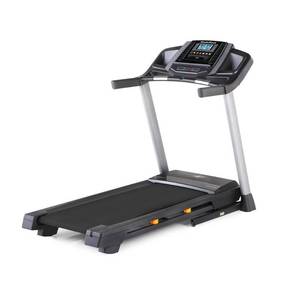 lot 424 image: Nordic Track T 6.5 S Treadmill, NTL17915 - Could not test - Need App Subscription before starting - Plastic Motor Cover is Slightly Cracked.