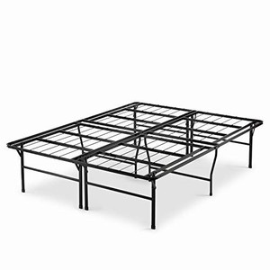 lot 442 image: Zinus Casey 18-Inch SmartBase Mattress Foundation 4 High Extra for under bed storage No box spring required - Queen.