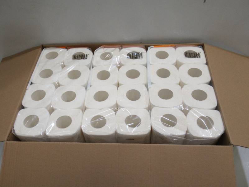 1 Case - 24 Rolls of Miami Carry-On Paper Towels - 2 ply x 80 sheets per roll