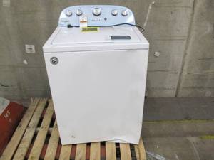 NEWDAMAGED AS-IS Whirlpool WTW5005KWO - 4.2 cu. ft. High-Efficiency Top Load Washer with Agitator