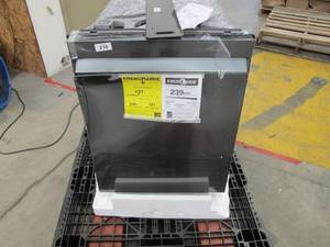 NEWDAMAGED AS-IS Samsung 24 in. Top Control Tall Tub Dishwasher in Fingerprint Resistant Black Stainless Steel with AutoRelease, 3rd Rack