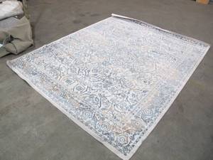 SAFAVIEH Reflection Collection 1355115 CreamSlate 8 ft. x 10 ft. Square Border Area Rug