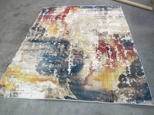 90 x 120 Multicolor Indoor Area Rug