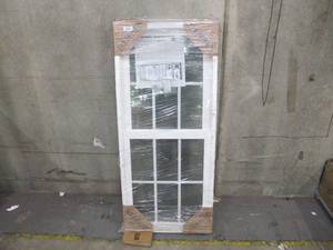 Jeld Wen Builders Vinyl Double Replacement Pocket Window - Frame Size 24 38 x 54 78 - White
