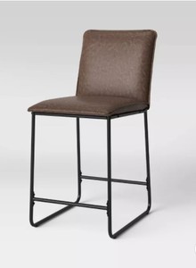 Upholstered Counter Height Barstool with Metal Frame - Room Essentials