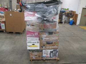 Pallet of Various StoreEcommerce Returns, Overstock and Missing Parts