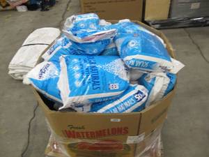 Pallet of 30 bags of Solar Naturals 50# bags of Salt Crystals