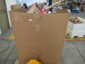 Pallet of Miscellaneous Untested, Store Returns, and Overstock Items.