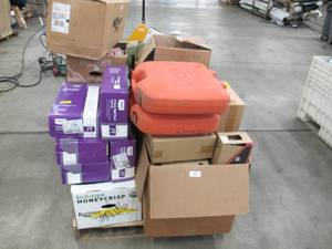 Pallet of Mixed Home Depot Items - New items and Store Returns and Kbid items
