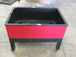 Vita Gardens World Gardens Planter Bed, Red, 2 10L x 2W