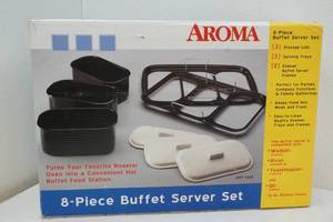 lot 21 image: buffet serving set