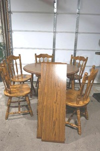 lot 61 image: table and chairs
