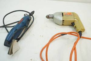 lot 173 image: sander and drill