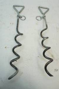 lot 241 image: canine tie downs