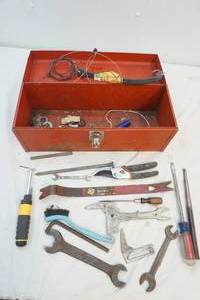 lot 266 image: Tool box,tools