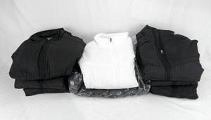 lot 3 image: Lot of 8 Mens and Womens Port Authority Puffer Vests
