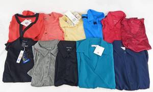 lot 16 image: Lot of 11 Assorted Womens Shirts and Pullovers