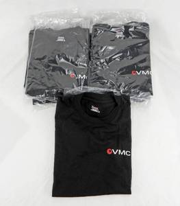 lot 20 image: Lot of 11 VMC Hanes Black Beefy T-Shirts