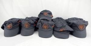 lot 24 image: Lot of 124 Steel Gray Color Sun Trust Shine On Baseball Hats