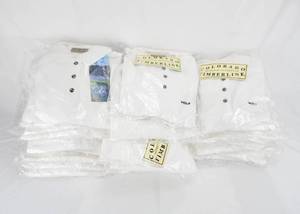lot 29 image: Lot of 36 Colorado Timberline Performance Knit White Womens Volt Embroidered Polo Shirts - Assorted Sizes