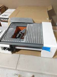 RIDGID 6.5 Amp Corded 7 in. Table Top Wet Tile Saw