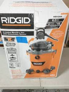 RIDGID 12 Gal. 6.0-Peak HP NXT WetDry Shop Vacuum with Detachable Blower