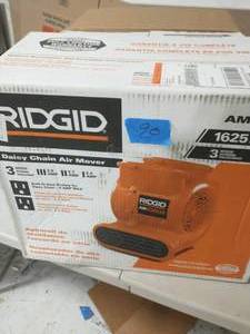 RIDGID 1625 CFM Blower Fan Air Mover with Daisy Chain