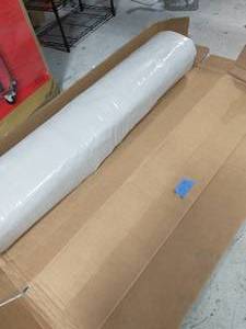 HUSKY 28 ft. x 100 ft. Clear 6 mil Plastic Sheeting