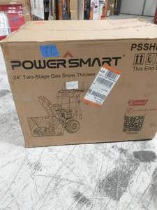 POWERSMART 24 in. 2-Stage Electric Start Gas Snow Blower with LED Light