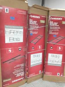 3 HUSKY Wire Shelf Add-On Kit for Welded Garage Shelving Unit