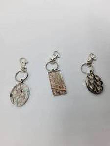 3 KEYCHAINS WITH CLIPS