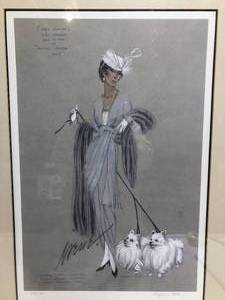 lot 8 image: Hollywood History - Judy Garland  - Artist Proof by Virginia Fisher - 128400