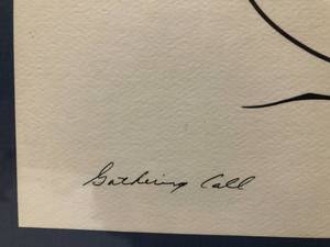 lot 15 image: Gathering Call 1979