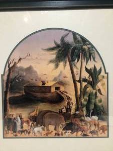 lot 46 image: Noahs Ark - Unique Custom Double Matted