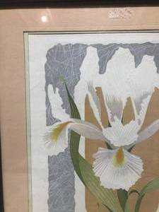 lot 53 image: White Orchid by Harry Wysocki